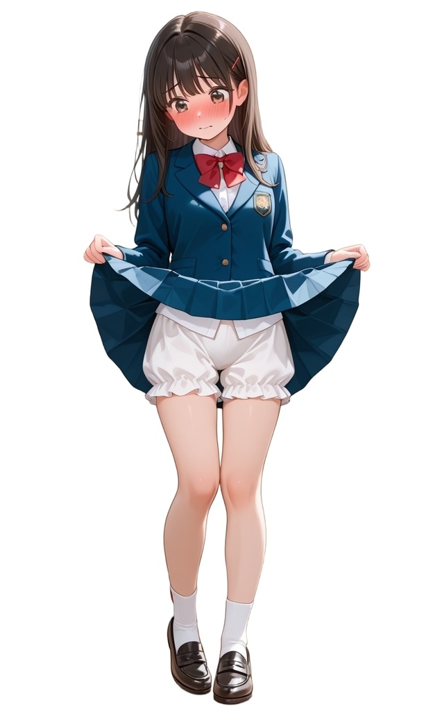 スカートの下はドロワ