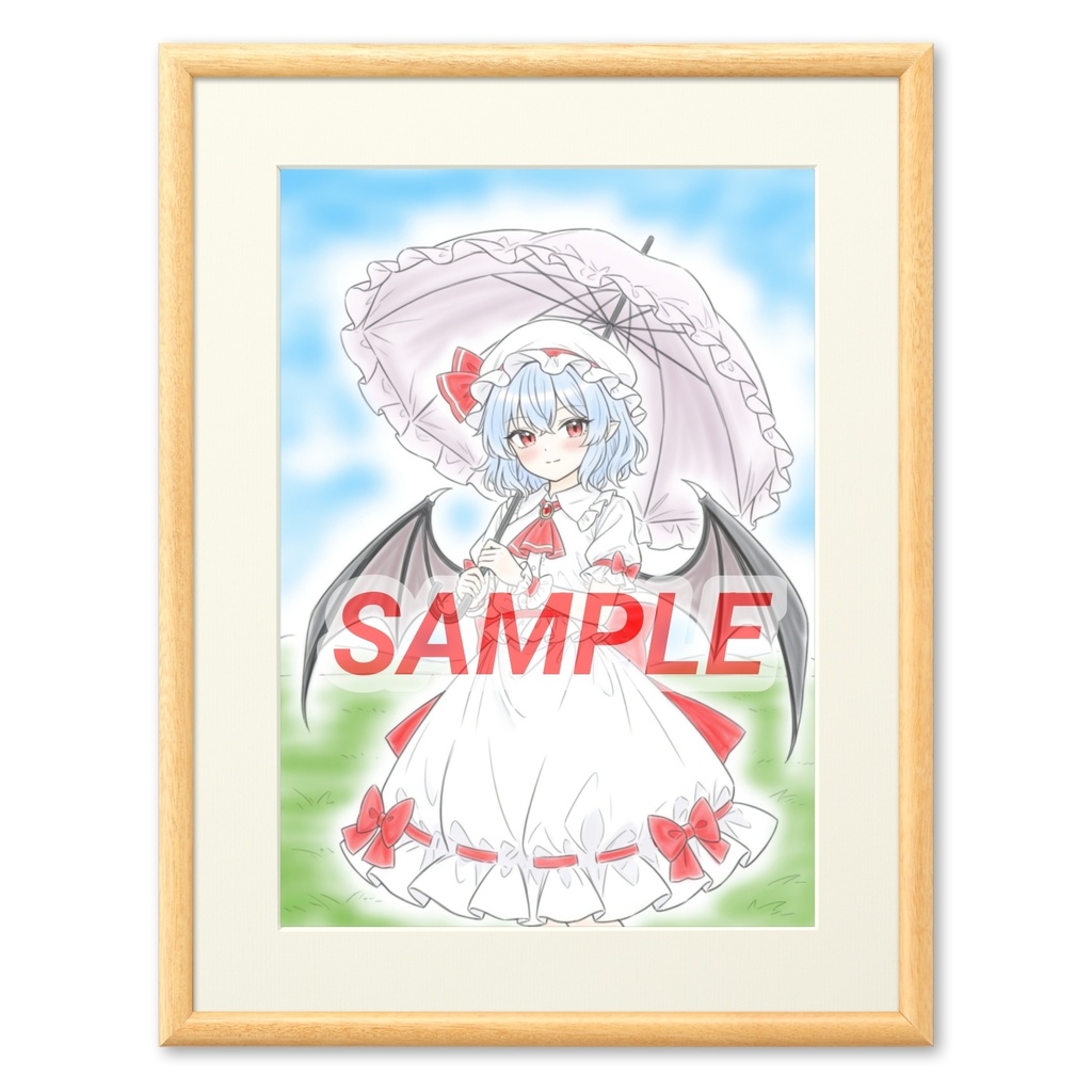 日傘をさすレミリア(プリモアート)