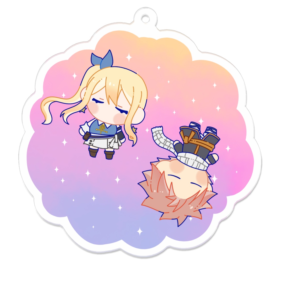 【ナツルー】おやすみアクリルキーホルダー