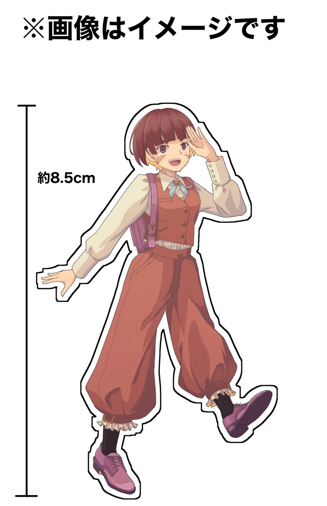 私服カンコちゃんアクスタ