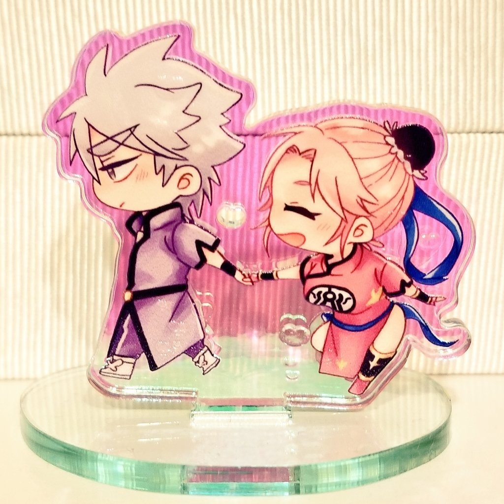 ヒュンマおててつなぎアクスタ