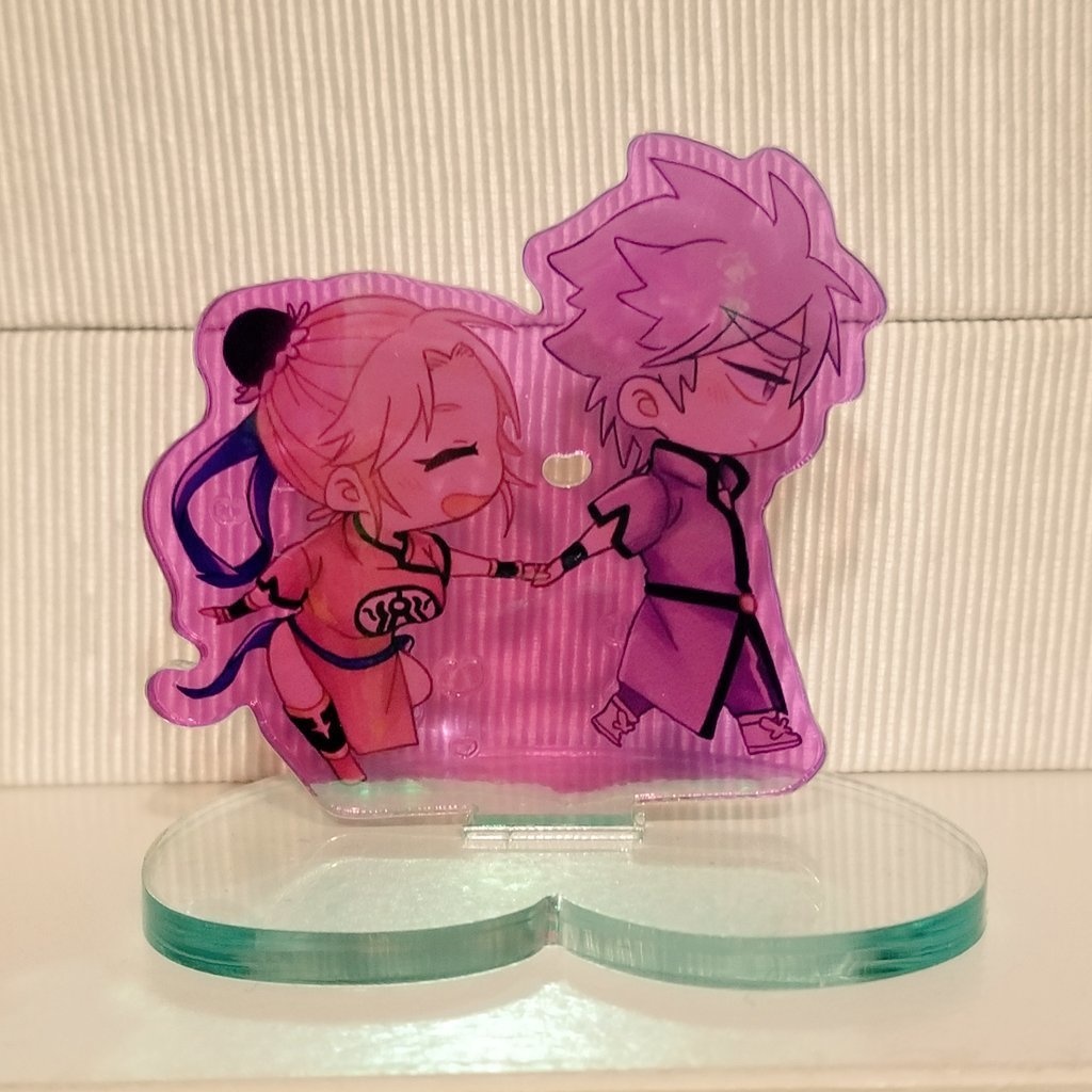 ヒュンマおててつなぎアクスタ