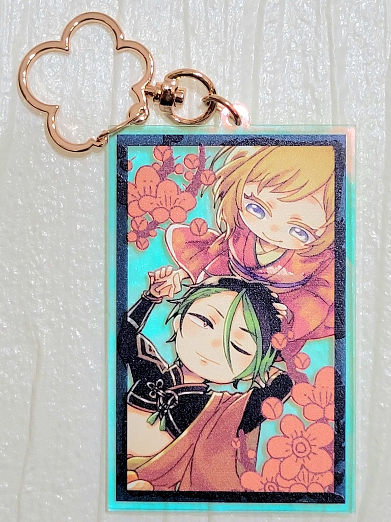 御エマ花札アクキー