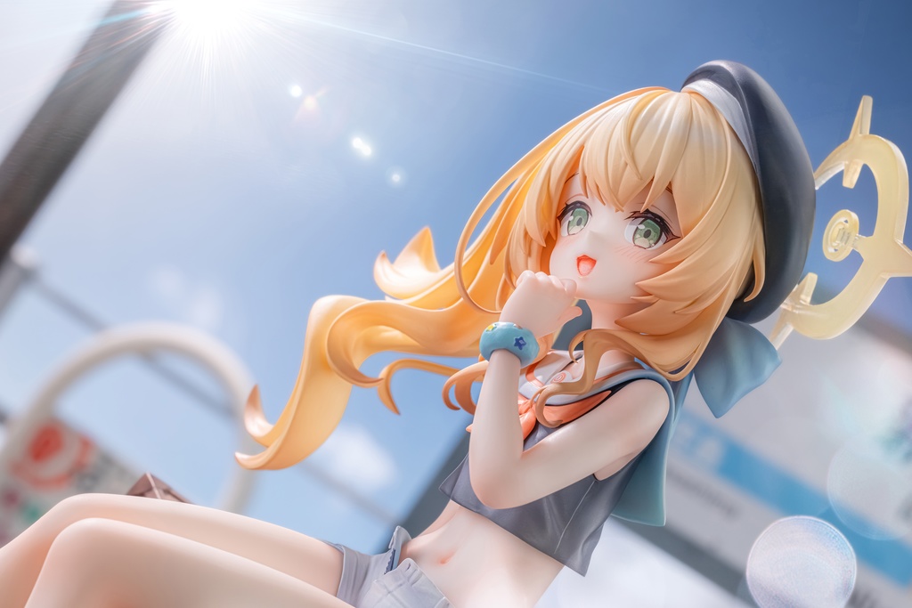 ニヤニヤ教授・休暇.VER・ブルーアーカイブ・未塗装ガレージキット