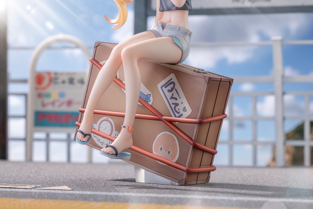 ニヤニヤ教授・休暇.VER・ブルーアーカイブ・未塗装ガレージキット