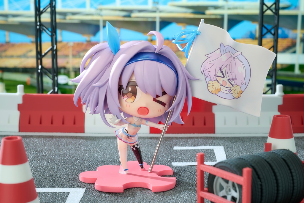 煌月ちゃん ・【メイド&レーシングガール】セット・オリジナルキャラクター・未塗装ガレージキット