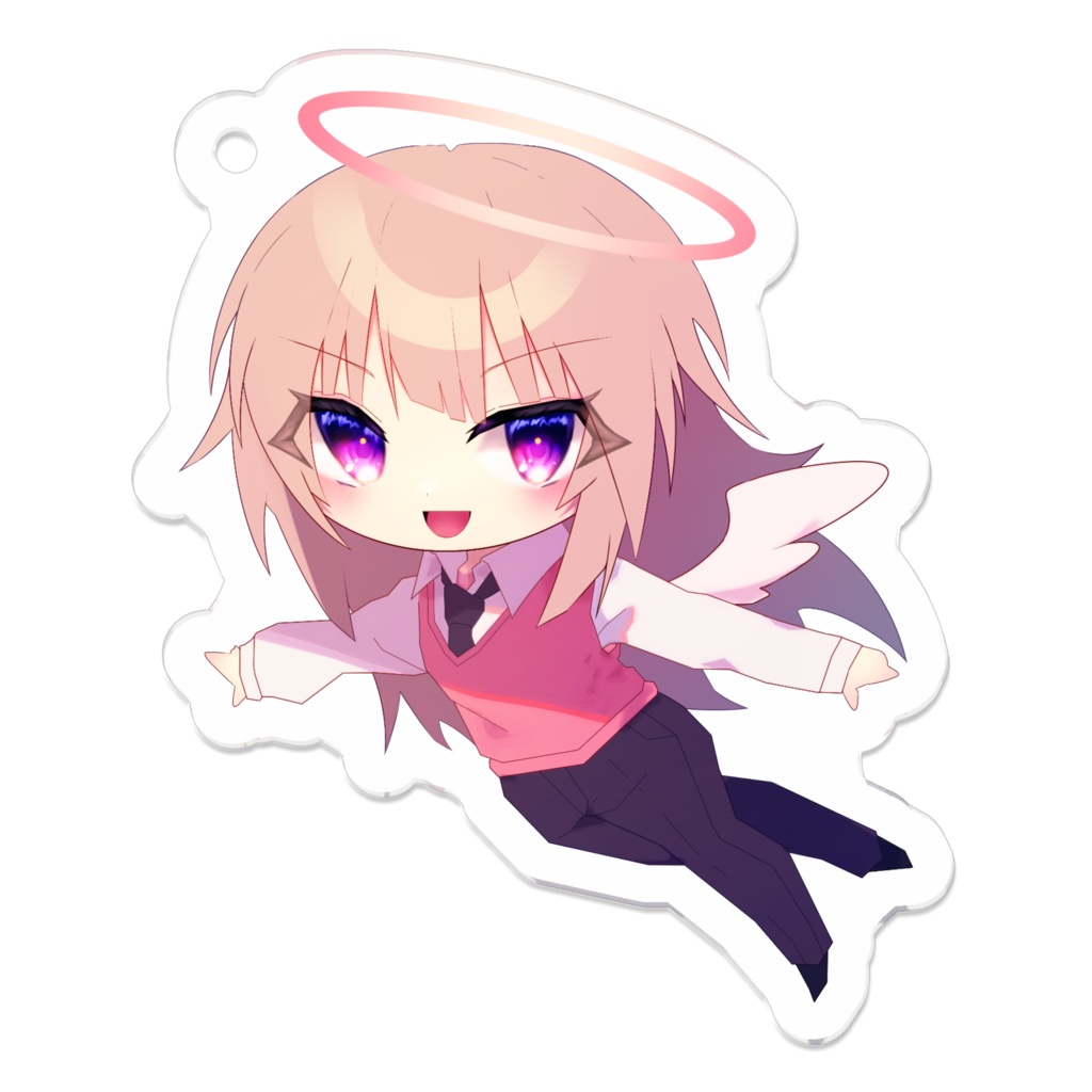 天使ベルラルム_アクリルキーホルダー