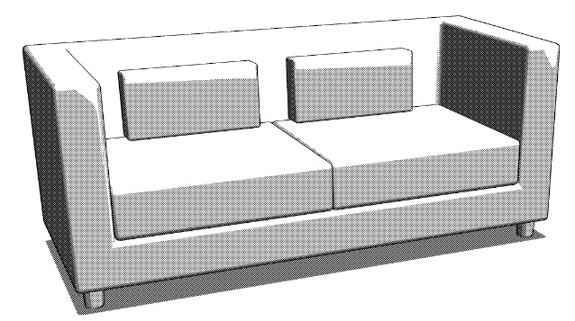 【血界戦線】スティーブンさんの部屋のソファ(1脚)