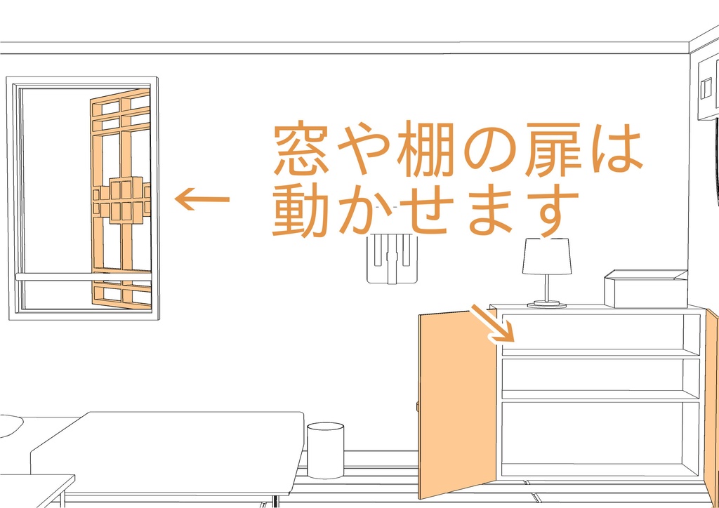 【血界戦線】レオナルドのアパート部屋(爆破前)