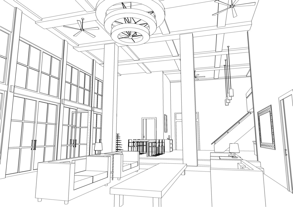 【血界戦線】スティーブンさんのマンション部屋+エントランス玄関