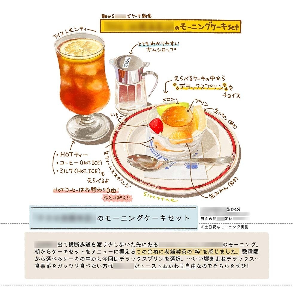 おなかがすくほん10 早起きしたら行ってほしい都内駅チカモーニング