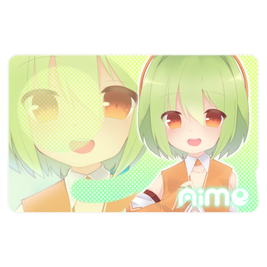 スカイフェザーちゃん Aimeステッカー