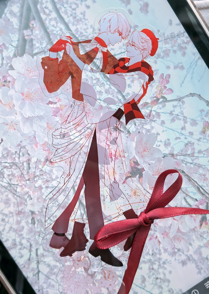 大竹リボン付きフォトブロップス