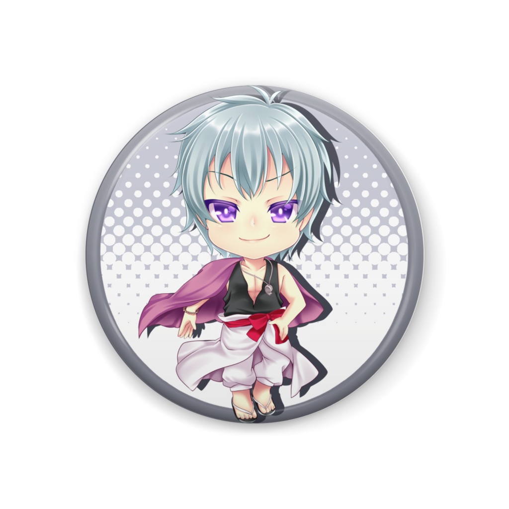 日蓮（石渡直弼）缶バッジ