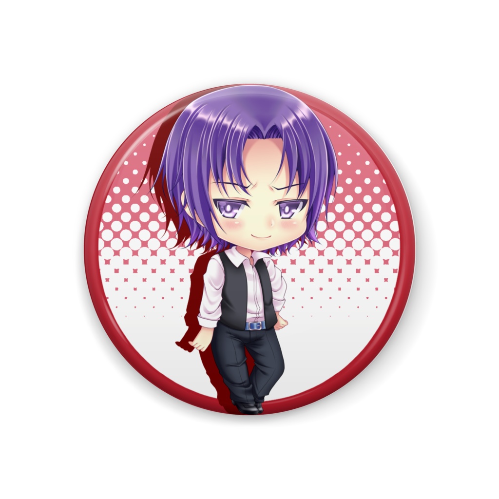 高久辰真缶バッジ