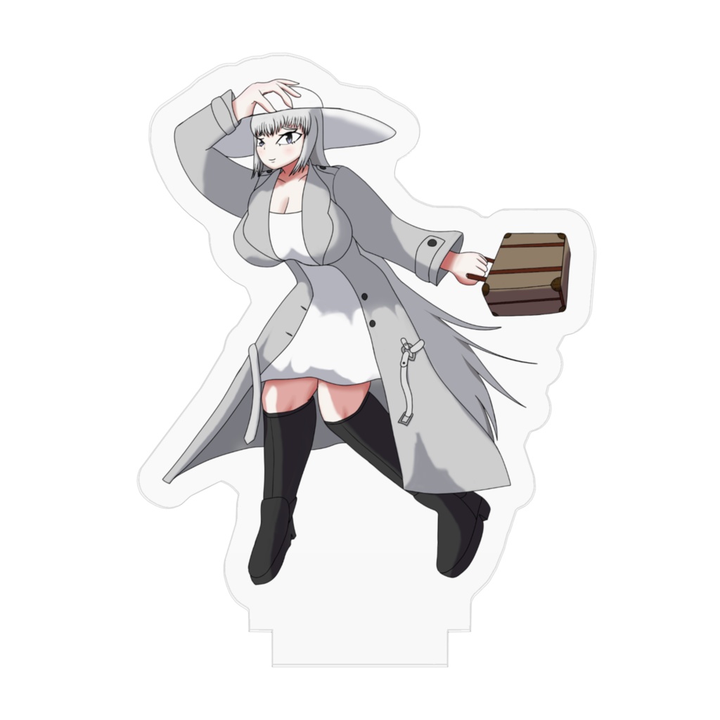 八尺様 お出かけアクリルフィギュア