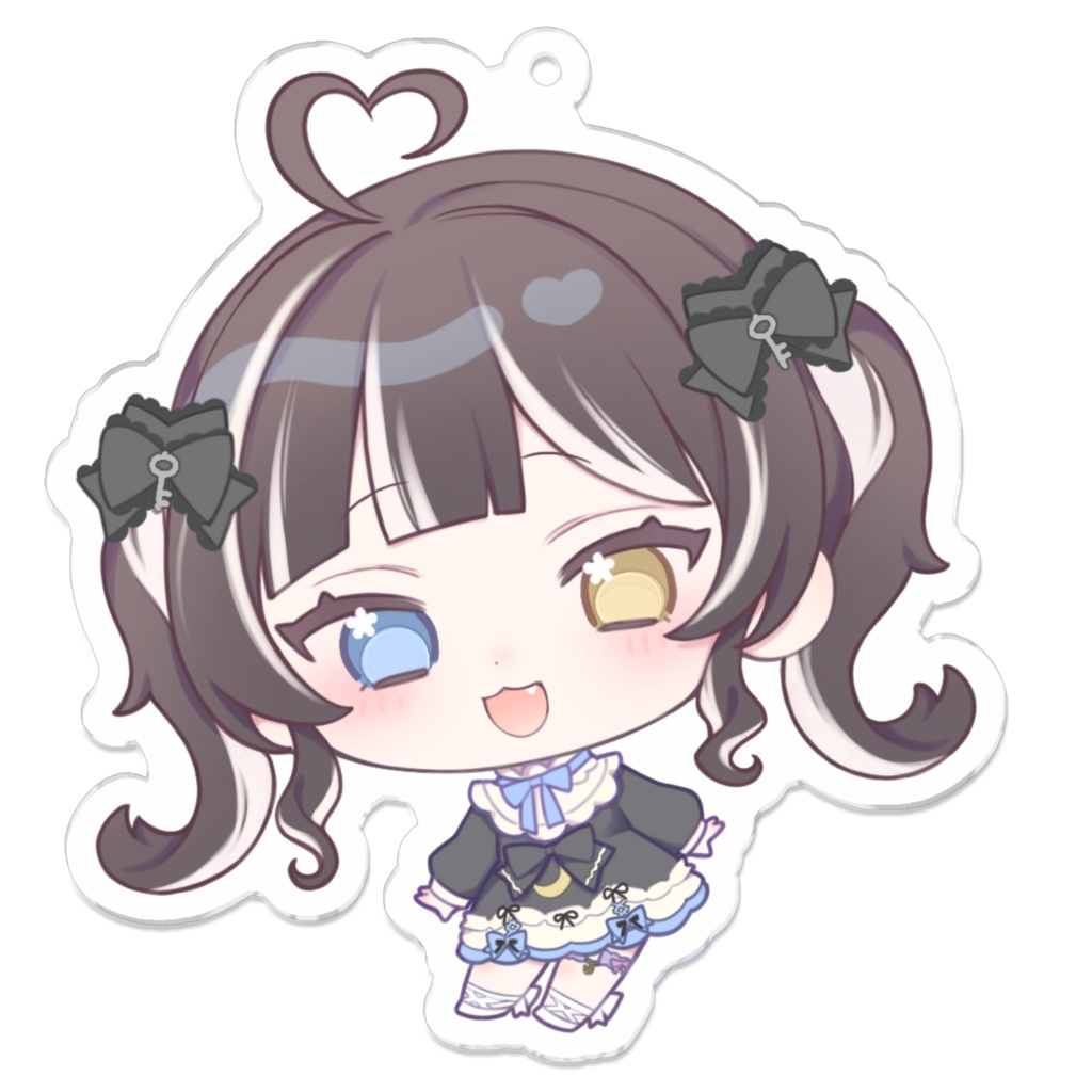 アクキー(白黒ちゃん)