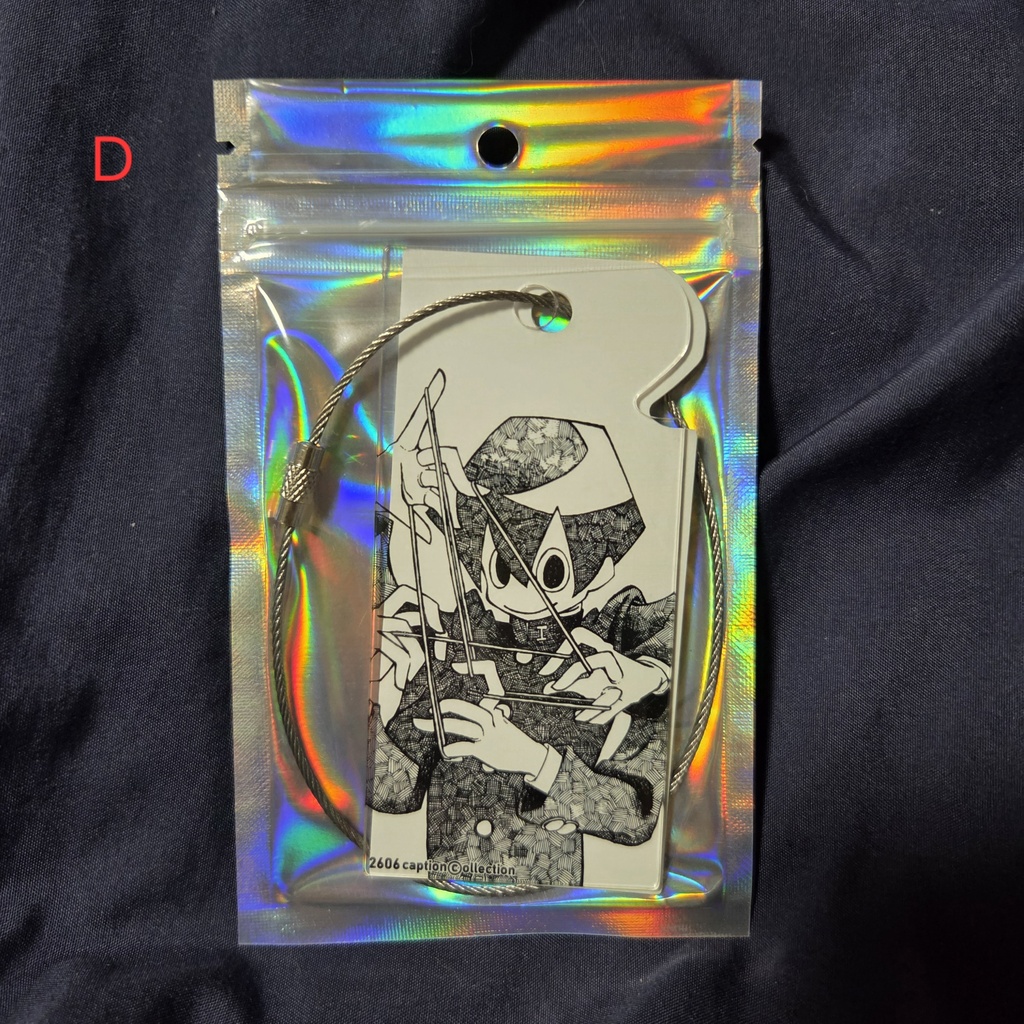 キャプコレ形アクリルキーホルダー
