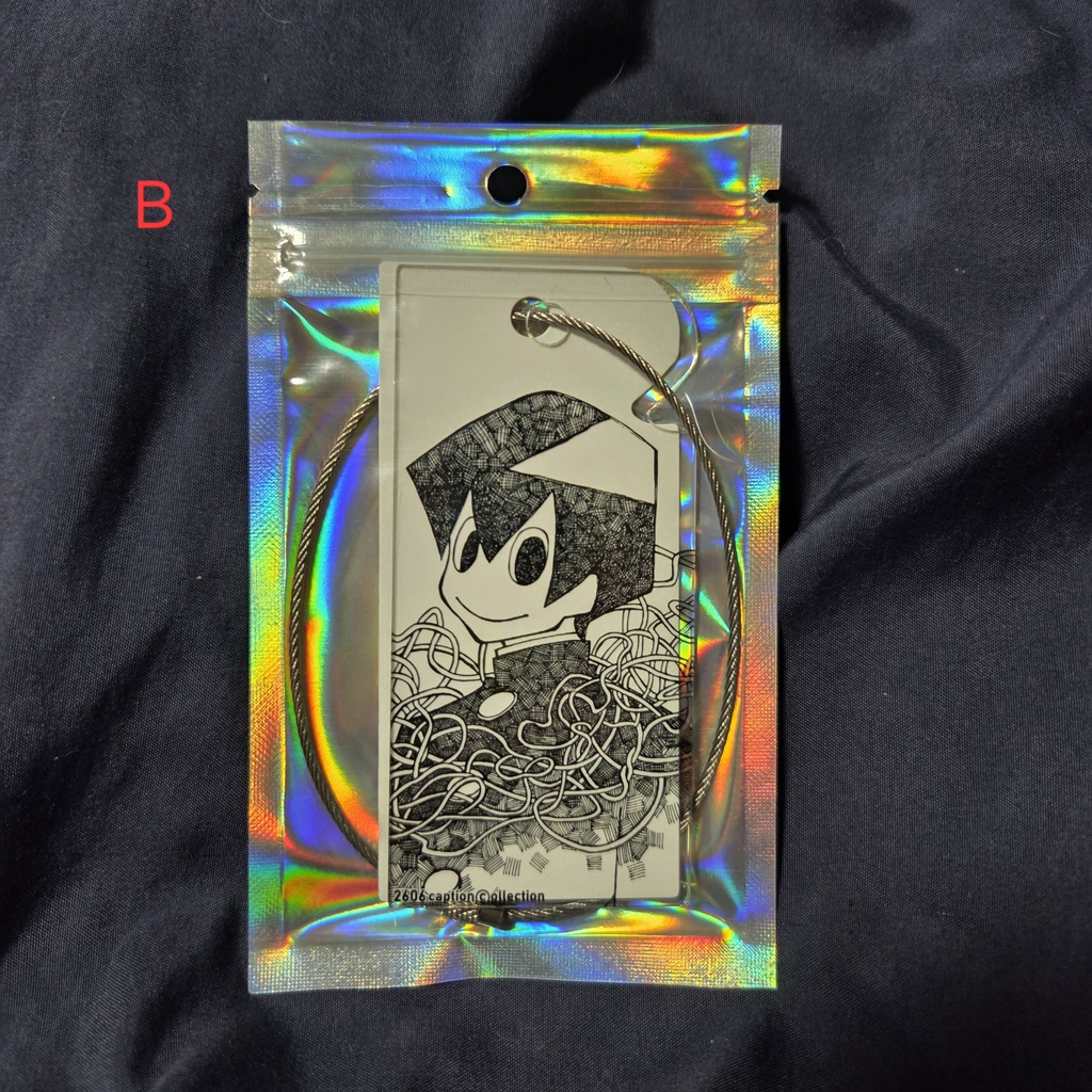 キャプコレ形アクリルキーホルダー