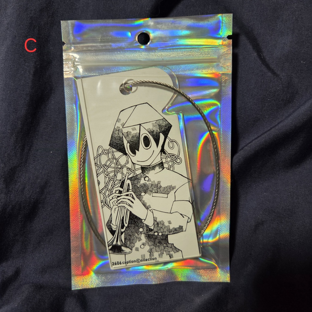 キャプコレ形アクリルキーホルダー