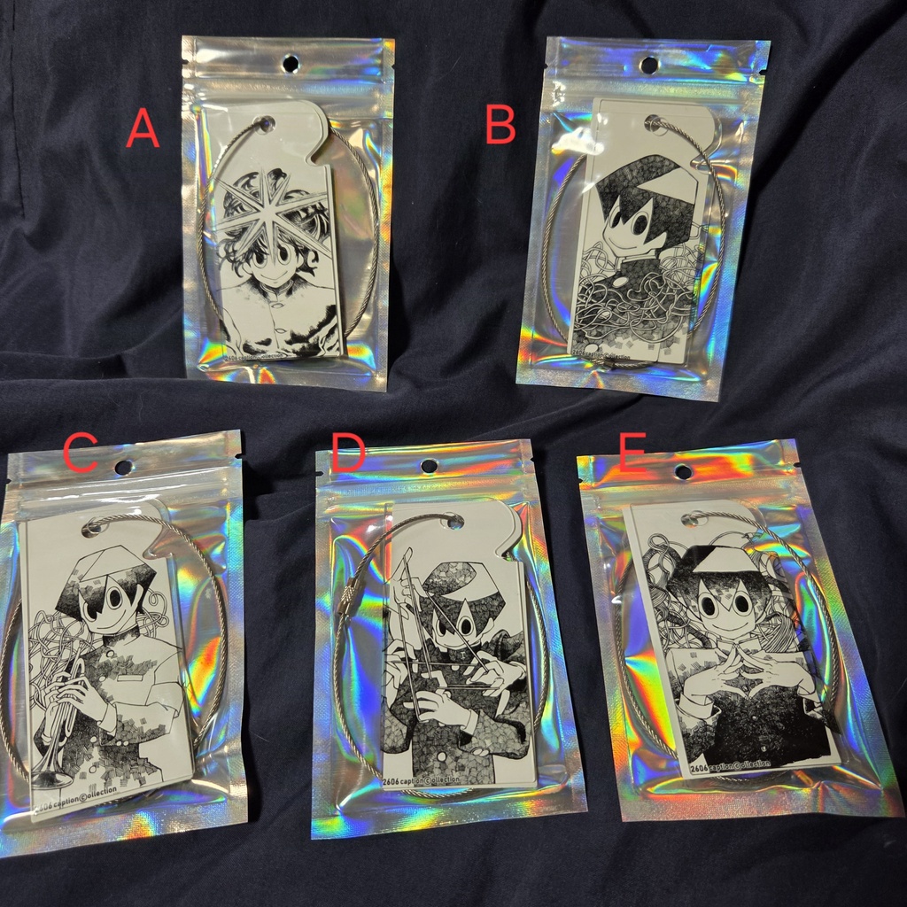 キャプコレ形アクリルキーホルダー