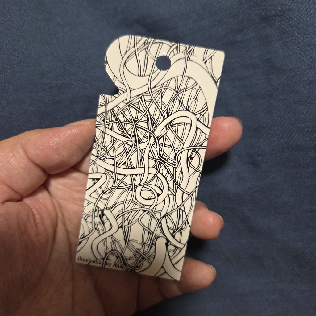 キャプコレ形アクリルキーホルダー