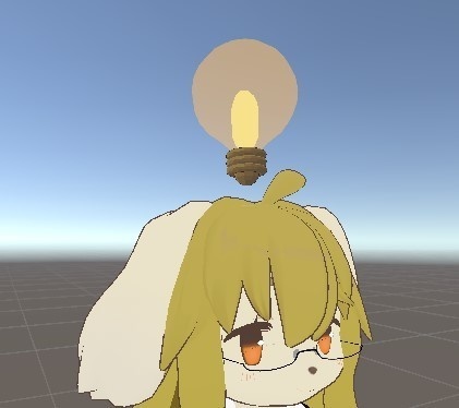 ひらめき豆電球