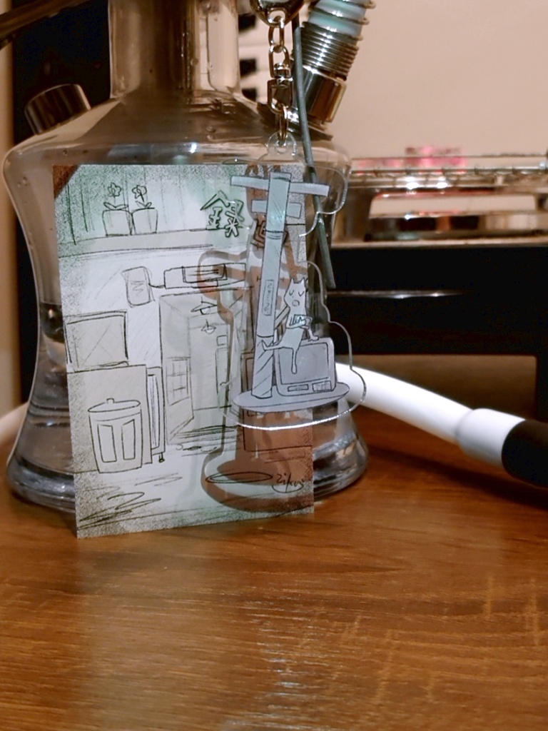 【全4種】ストピくん電燈アクリルキーホルダー