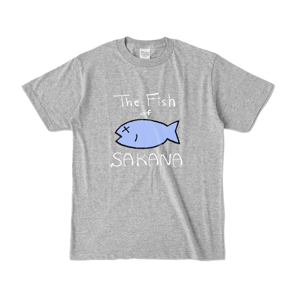【TFOS】さかなTシャツ(グレー)