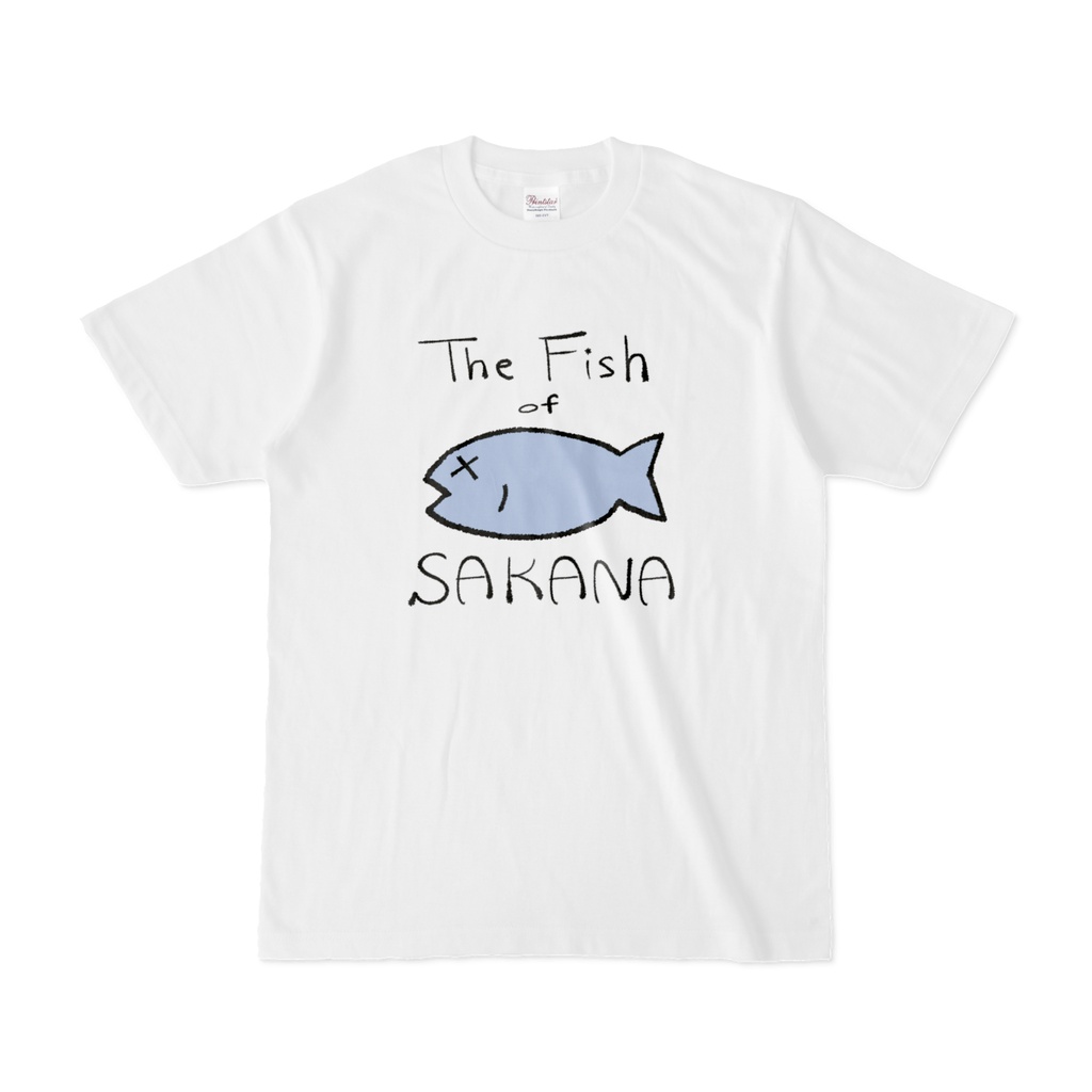 【TFOS】さかなTシャツ(ホワイト)