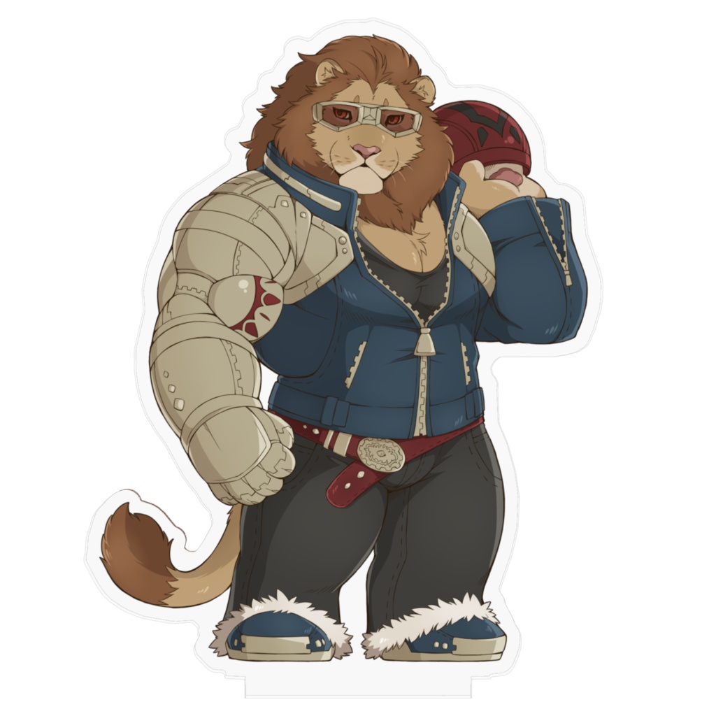 ライオンさんアクリルフィギュア