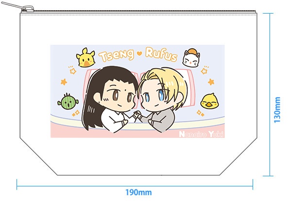 Tseng×Rufus Pouch(sleep ver.)/Overseas shipping
