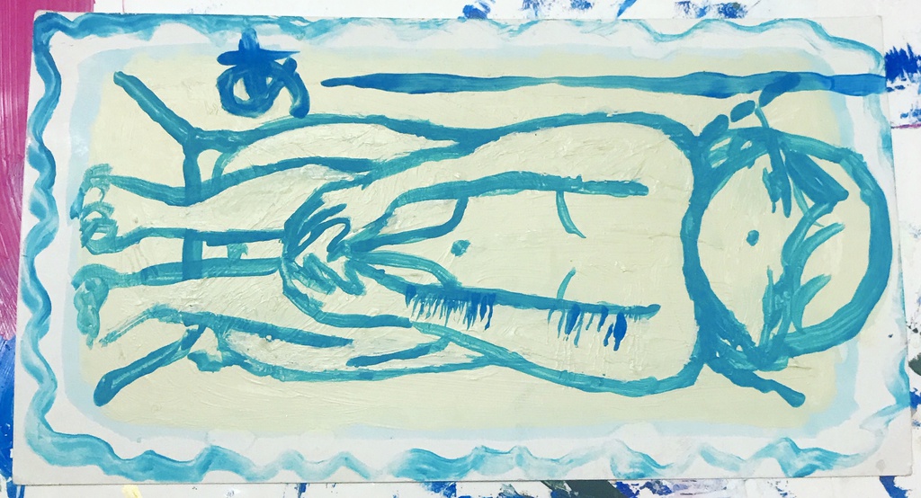 「もしかしたらこのおふろ…」 原画