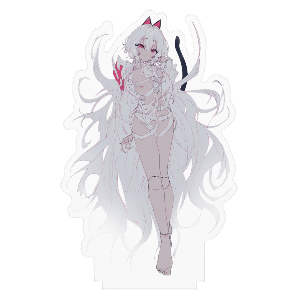 ロングヘアニャオアクスタ 100x100