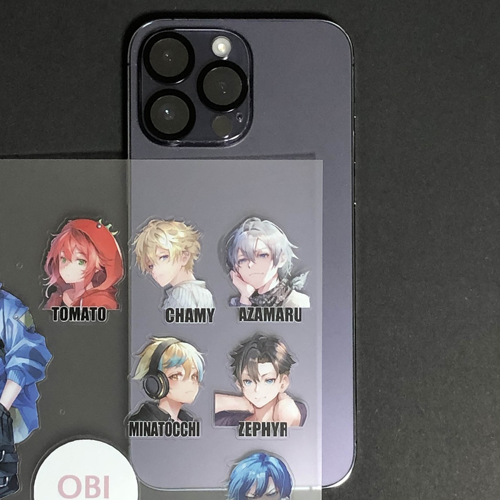 OBI選手シール(A6サイズ)