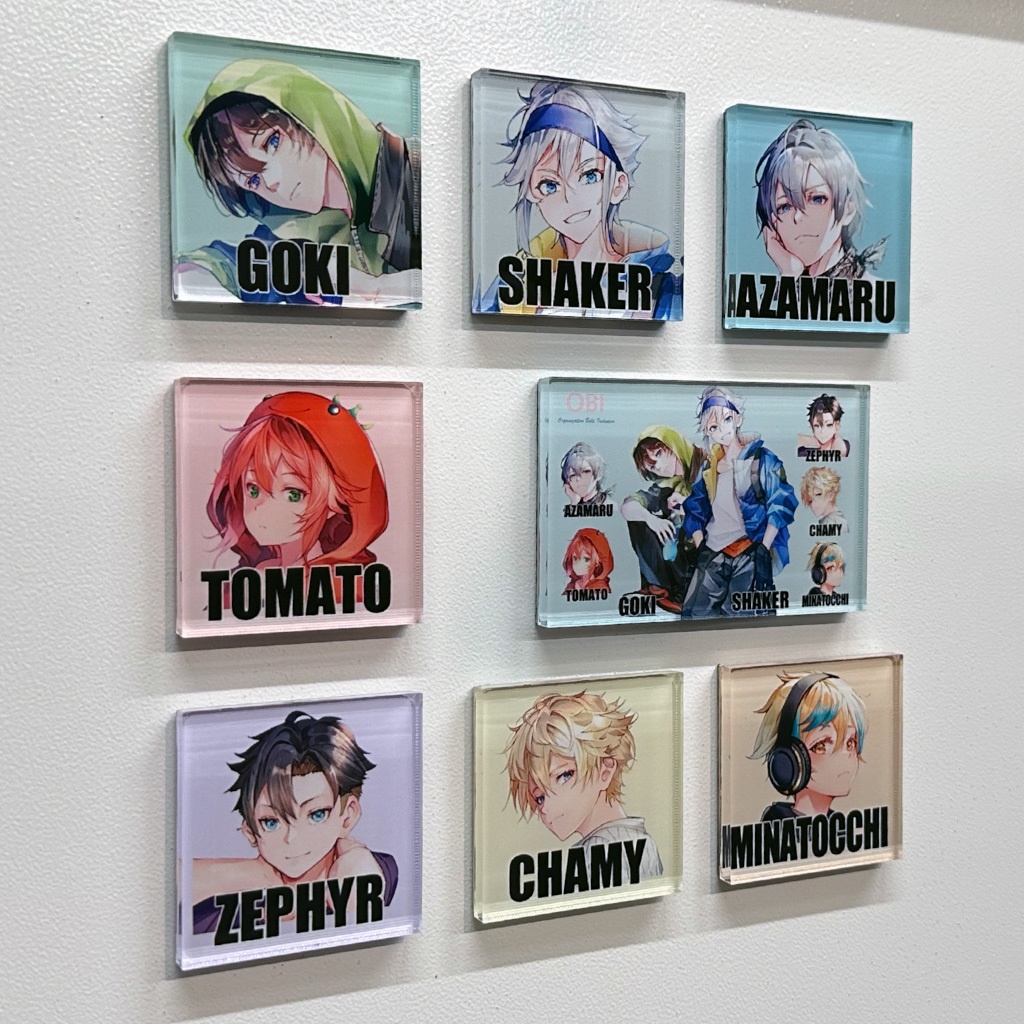 OBI選手マグネット