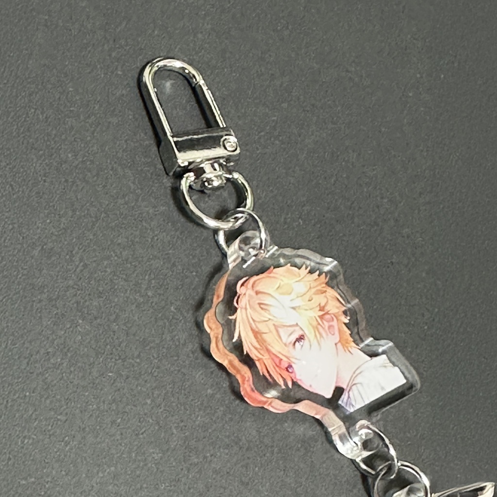 OBI選手3連キーホルダー