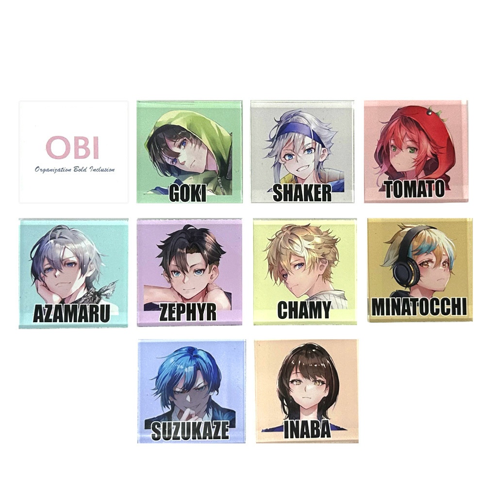 OBI選手マグネット(NEWバージョン)