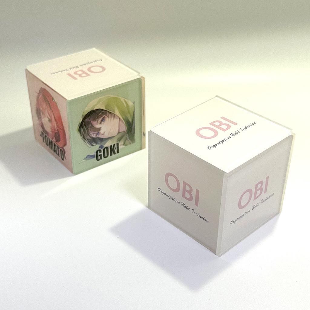 OBIオリジナルCUBEライト