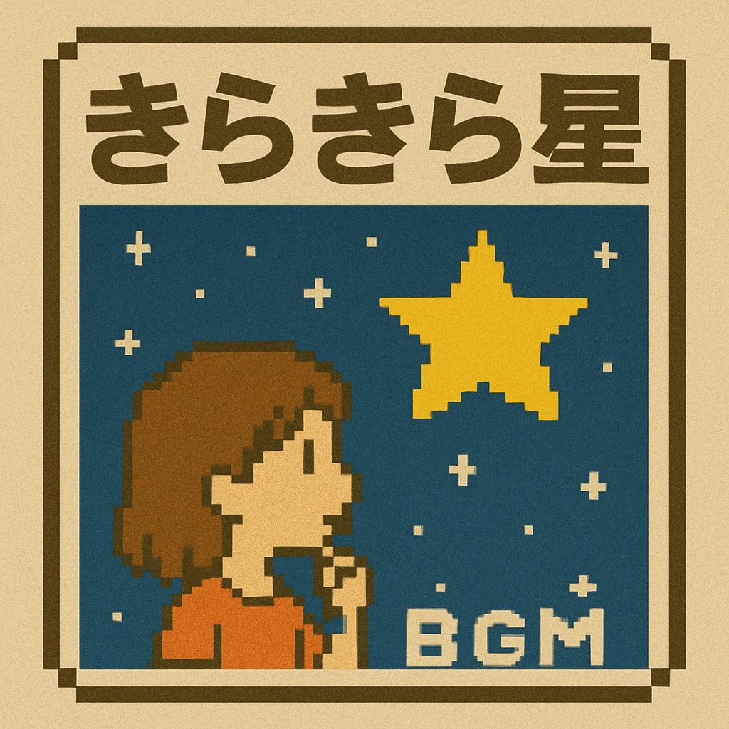 【8bit風】きらきら星 チップチューンアレンジBGM