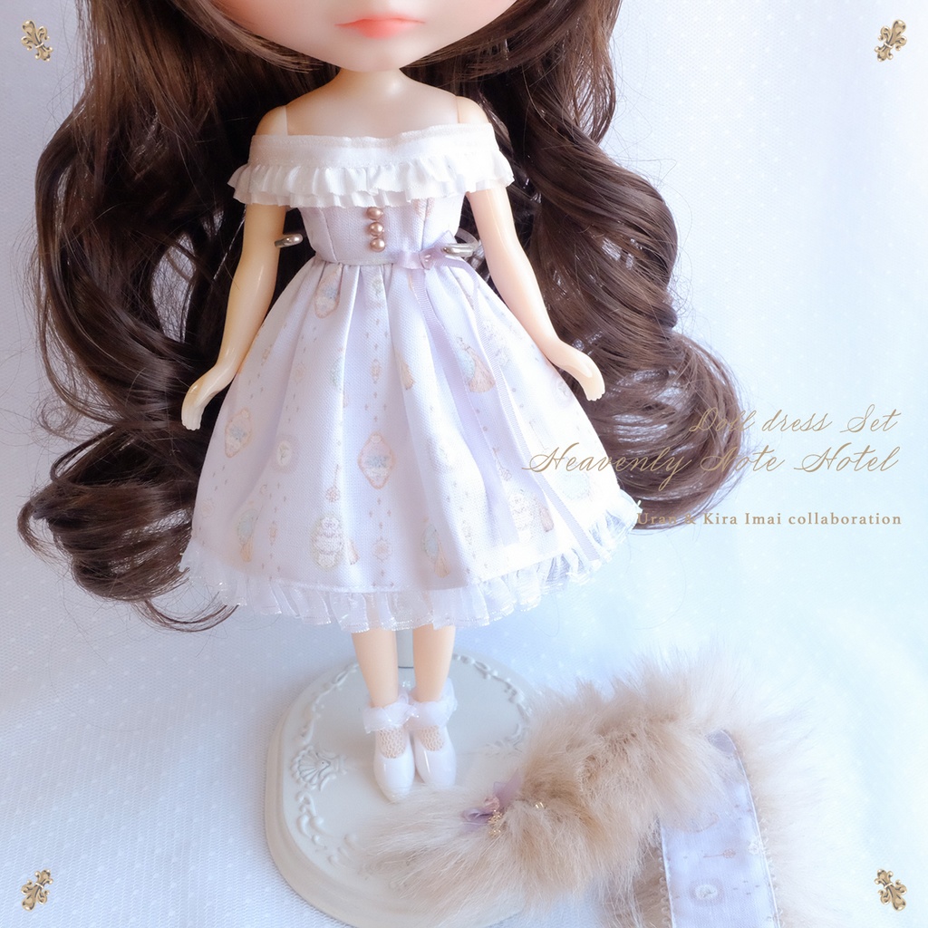 【受注】Heavenly Note Hotel コラボドレスセット ラベンダー