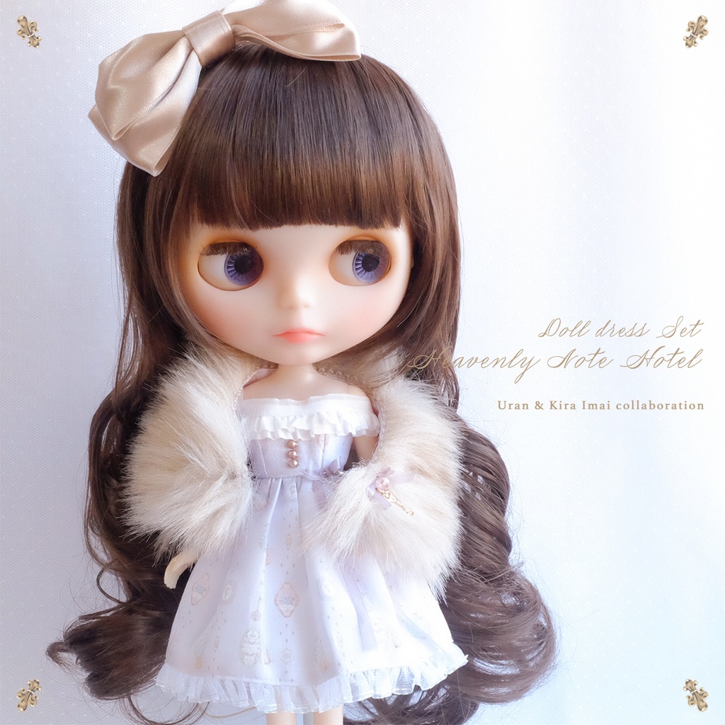 【受注】Heavenly Note Hotel コラボドレスセット ラベンダー