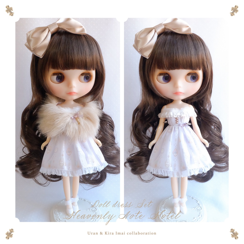 【受注】Heavenly Note Hotel コラボドレスセット ラベンダー