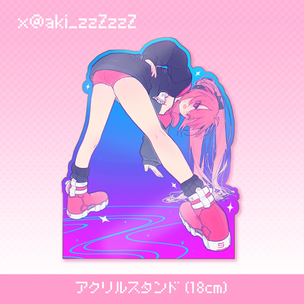 【SDVX】グレイス·アクリルスタンド·缶バッジ·ポストカード