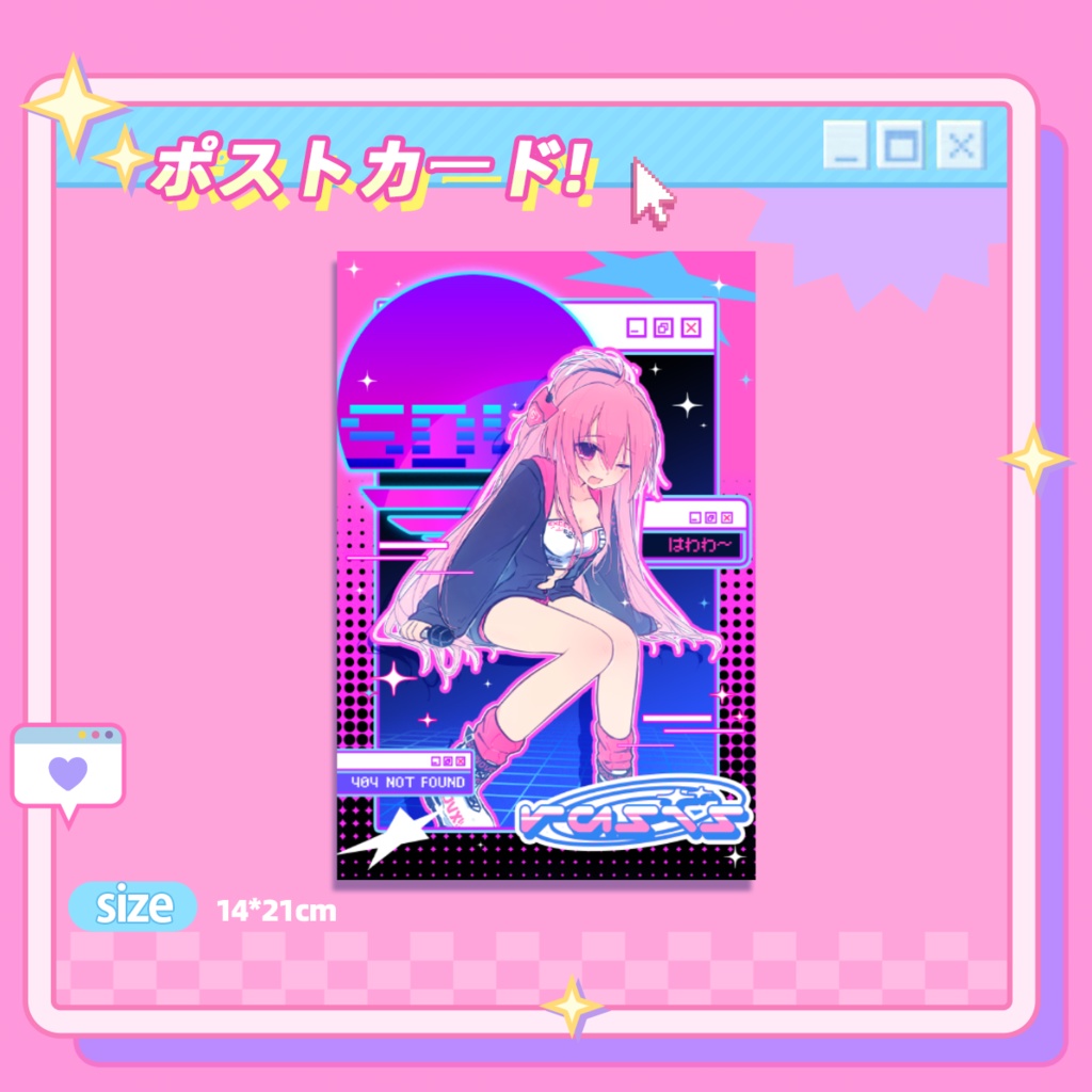 【SDVX】レイシス·アクリルスタンド·缶バッジ·ポストカード·チケット·アクリルブロック