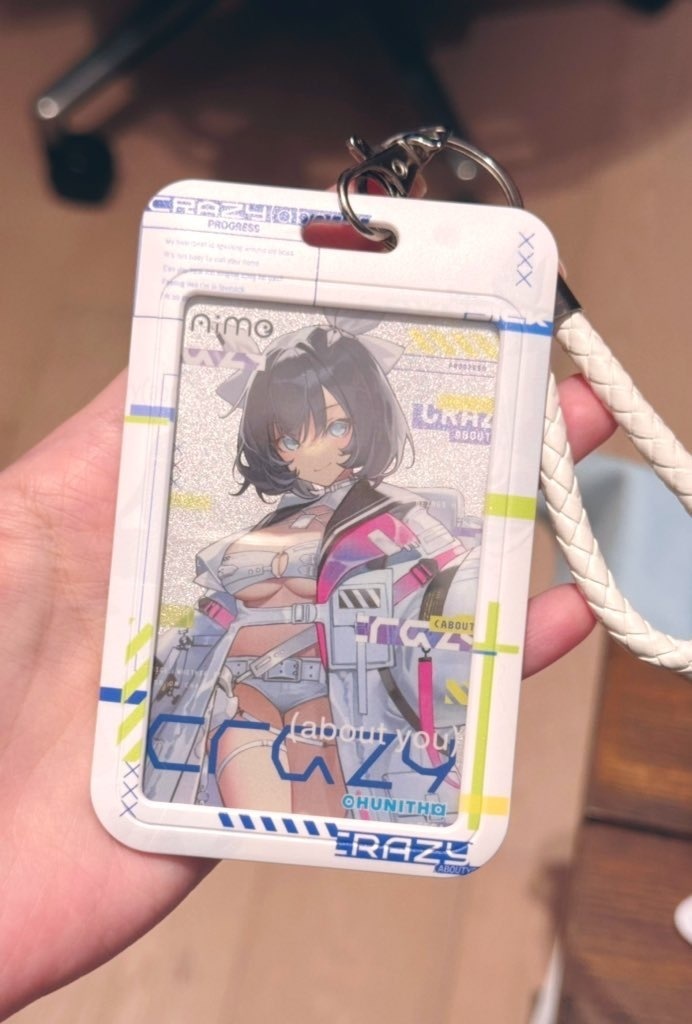 【Aimeカード対応】エル・リベルテ crazy (about you)ABSスライド式カードケースchunithmチュウニズム【非公式】