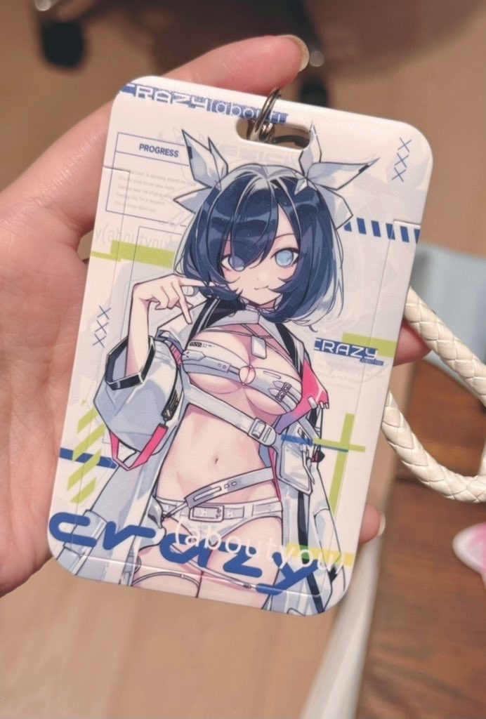 【Aimeカード対応】エル・リベルテ crazy (about you)ABSスライド式カードケースchunithmチュウニズム【非公式】