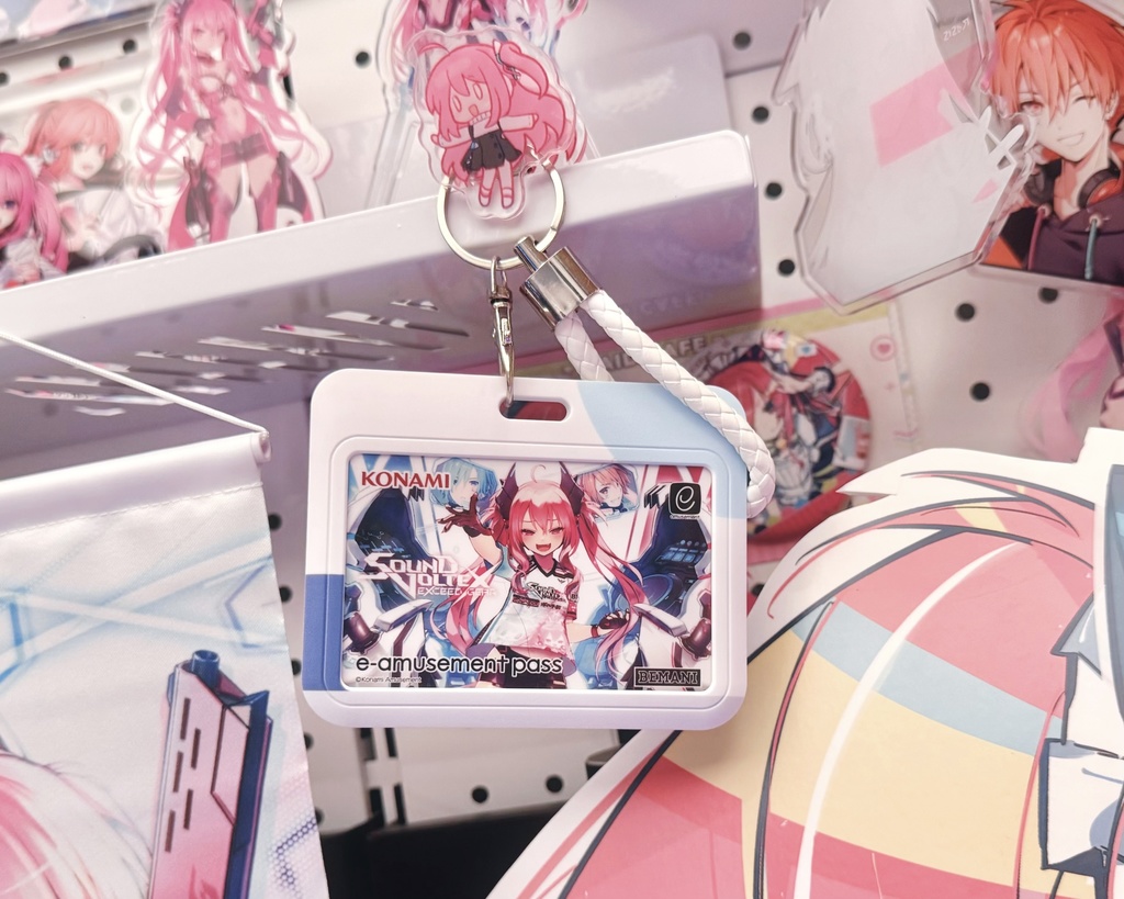 【SDVX】グレイス·カードケース·アクリルスタンド·缶バッジ·アクリルカード