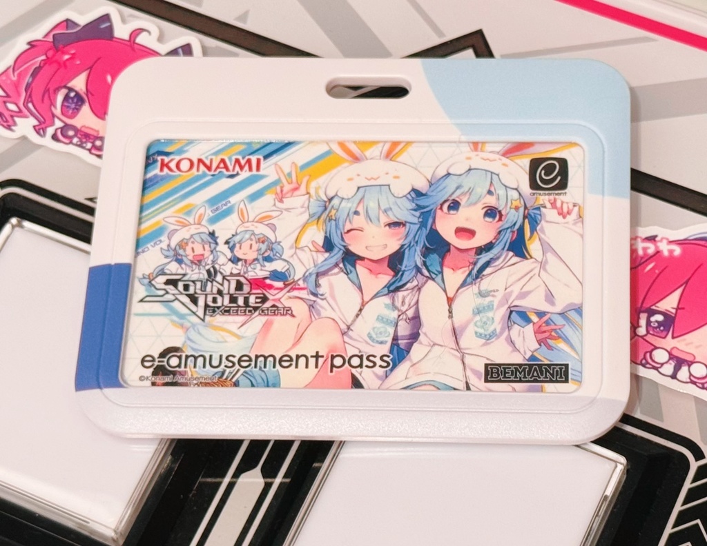 【SDVX】グレイス·カードケース·アクリルスタンド·缶バッジ·アクリルカード