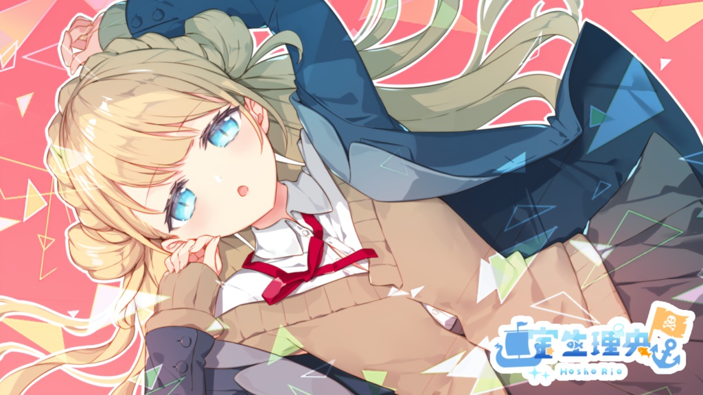 【受注生産】宝生理央 3周年記念グッズ 大判デスクマット